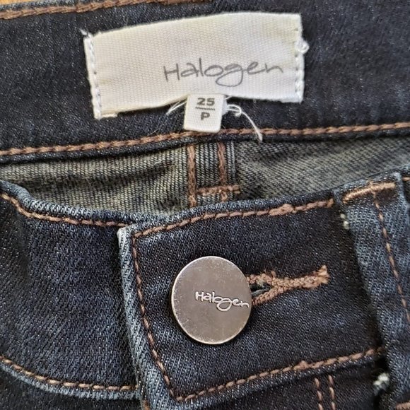 BUNDLE!!! HALOGEN outfit! Jeans & chambray shirt - size: 25 waist/XS - Picture 7 of 13